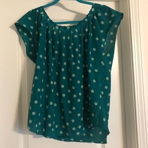 Lauren Conrad blouse with tieback